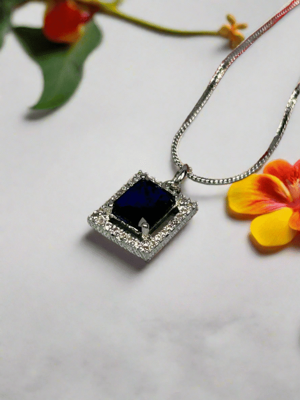 Black Elegance Pendant Set - Image 2