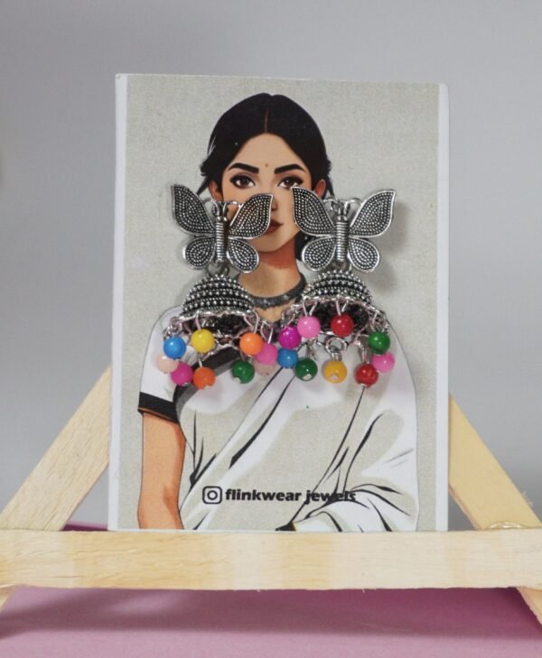Butterfly Boho Vibes Jhumka